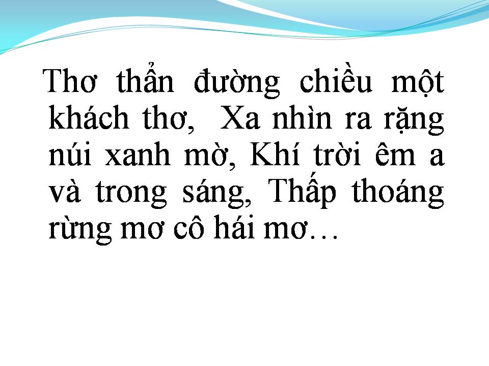 Lời bài hát CÔ HÁI MƠ