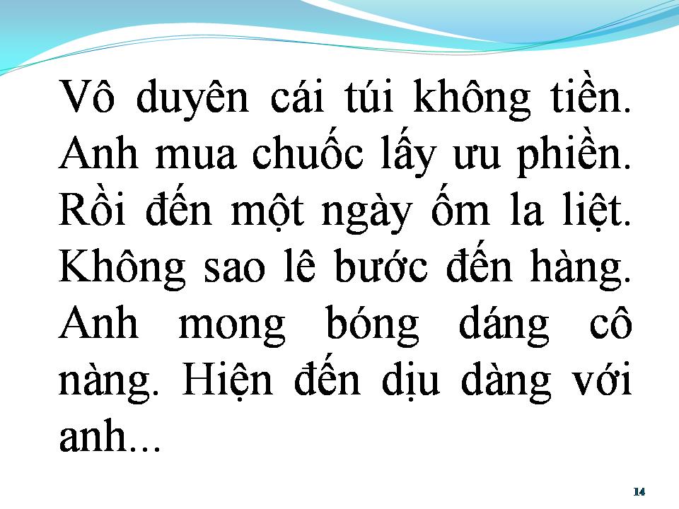 Lời bài hát CÔ HÀNG CÀ PHÊ