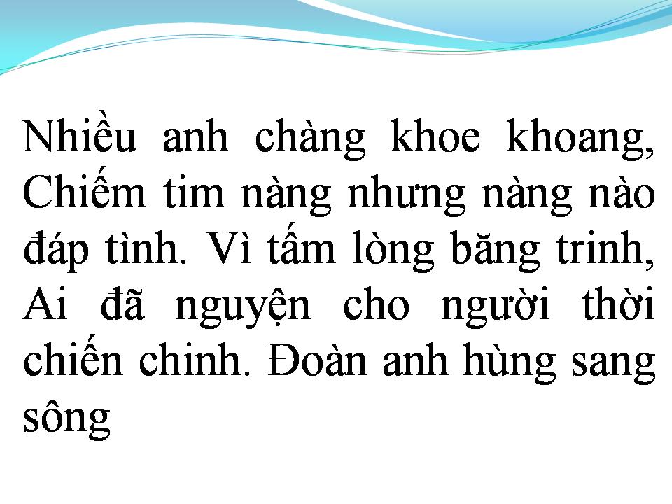 Lời bài hát CÔ LÁI ĐÒ BẾN HẠ