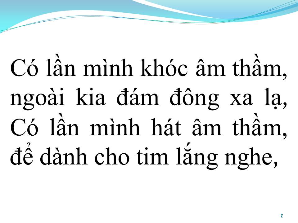 Lời bài hát HẾT HY VỌNG