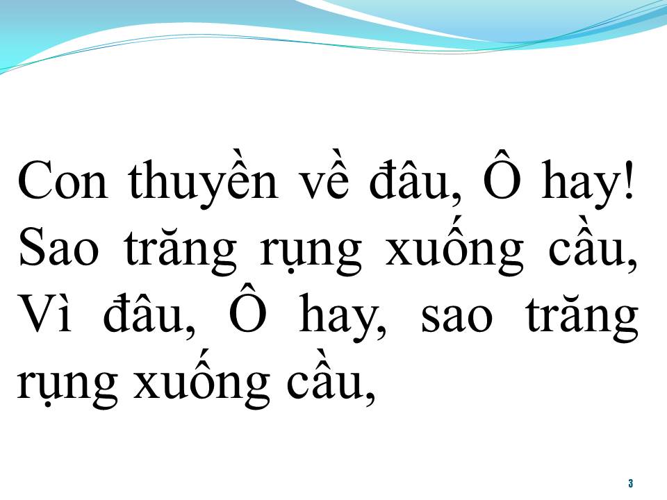 Lời bài hát TRĂNG RỤNG XUỐNG CẦU (SONG CA)