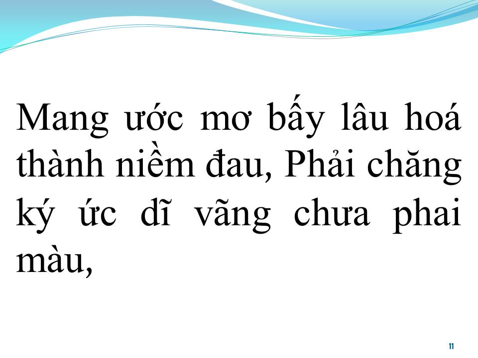 Lời bài hát NGƯỜI ĐÃ YÊU AI