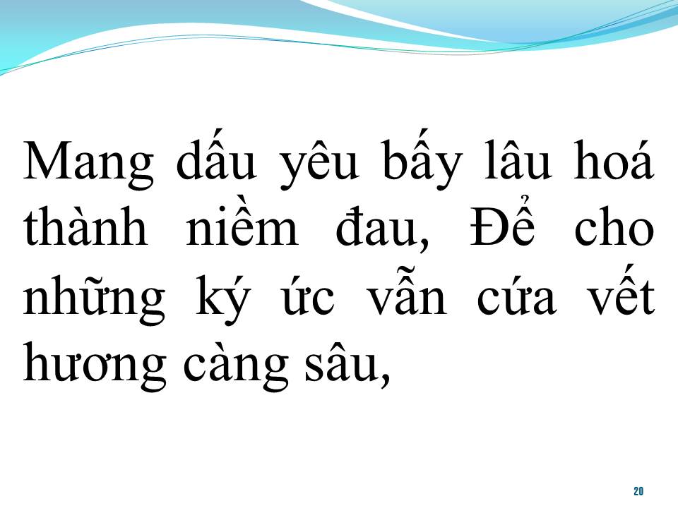 Lời bài hát NGƯỜI ĐÃ YÊU AI