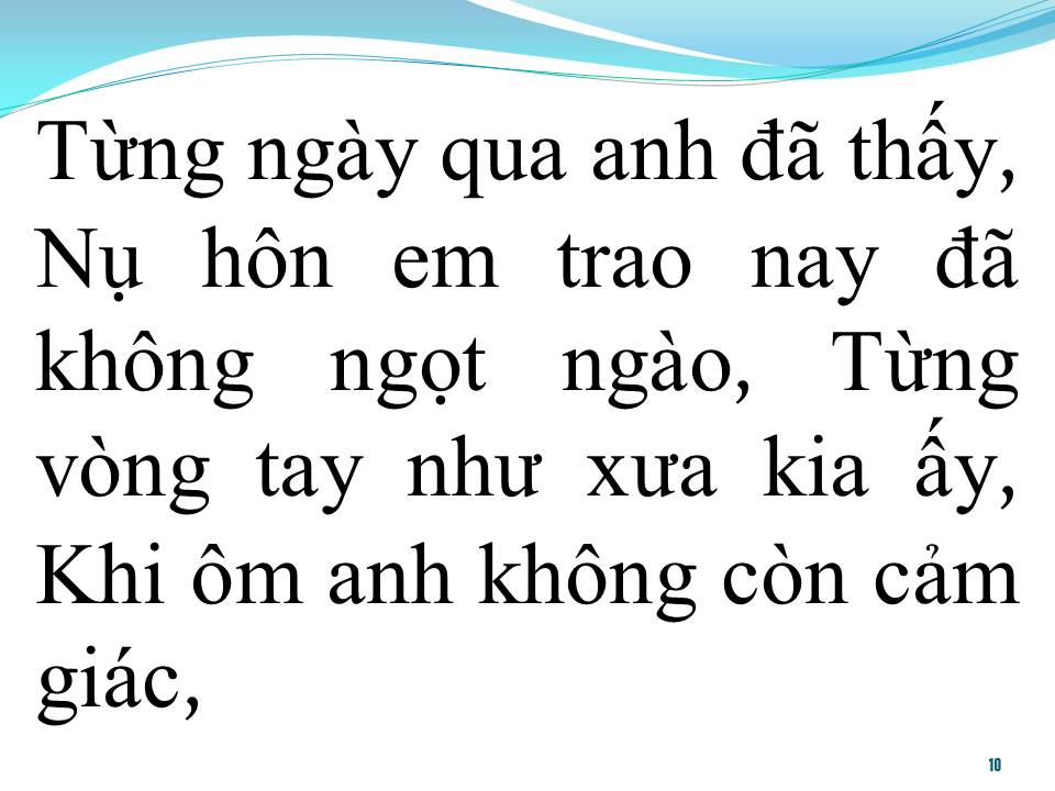 Lời bài hát ĐÃ ĐẾN LÚC ANH PHẢI NÓI