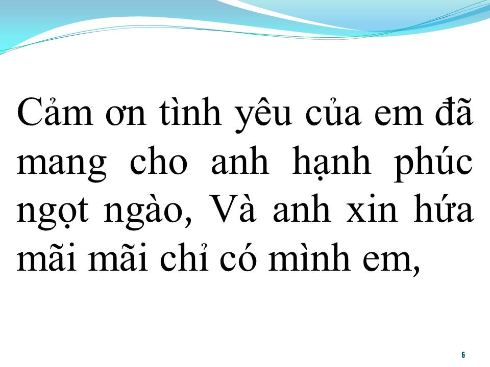 Lời bài hát EM LÀ MÓN QUÀ VÔ GIÁ