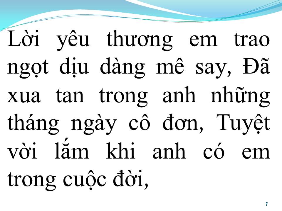 Lời bài hát EM LÀ MÓN QUÀ VÔ GIÁ