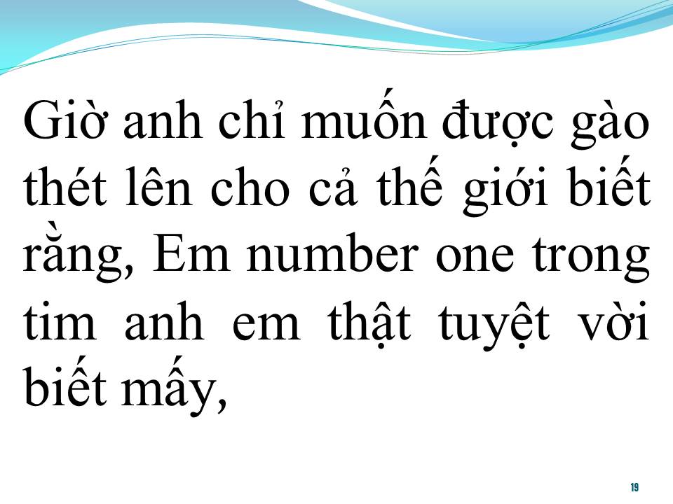 Lời bài hát EM LÀ MÓN QUÀ VÔ GIÁ
