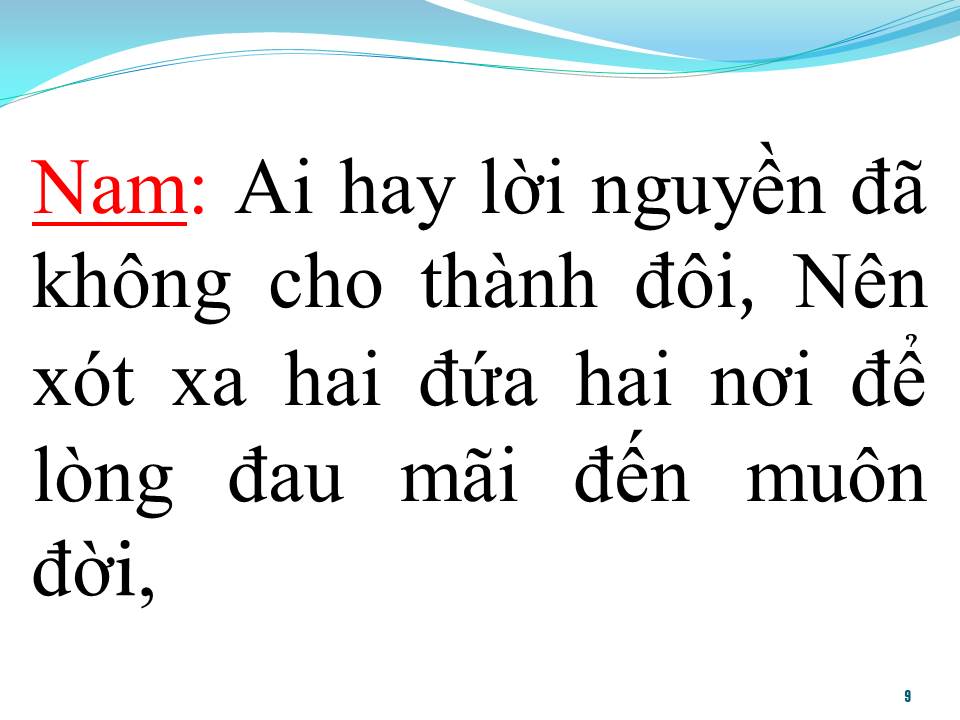Lời bài hát HUYỀN THOẠI NÀNG TIÊN CÁ (SONG CA)