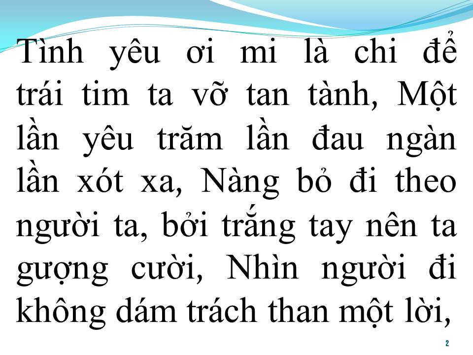 Lời bài hát CÁN CÂN TÌNH YÊU