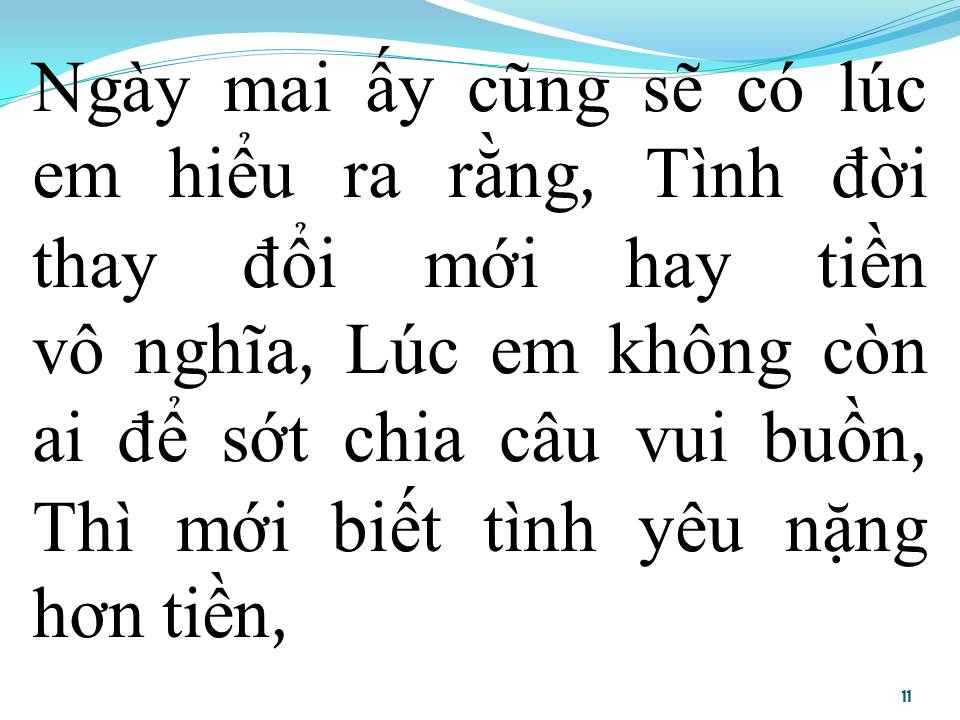 Lời bài hát CÁN CÂN TÌNH YÊU
