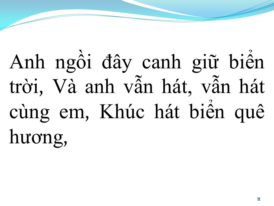 Lời bài hát TIẾNG HÁT NƠI ĐẢO XA