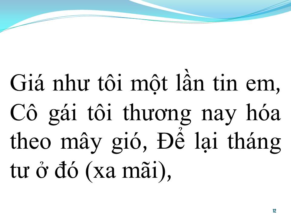 Lời bài hát THÁNG TƯ LÀ LỜI NÓI DỐI CỦA EM