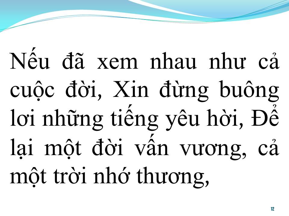 Lời bài hát CẢ MỘT TRỜI THƯƠNG NHỚ
