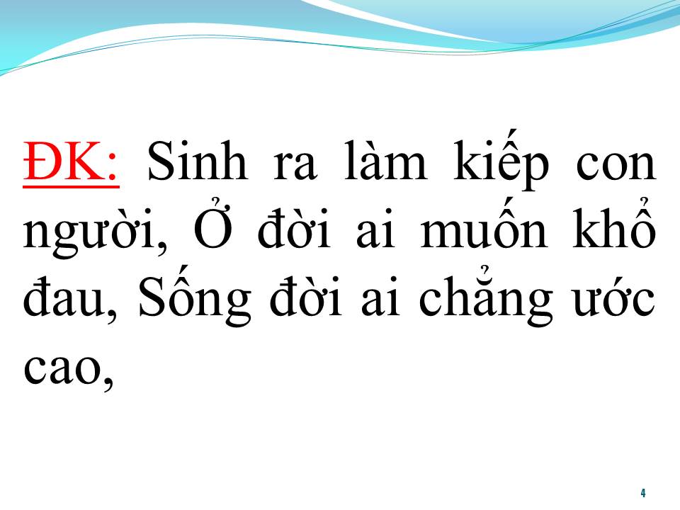 Lời bài hát THẾ ĐỜI