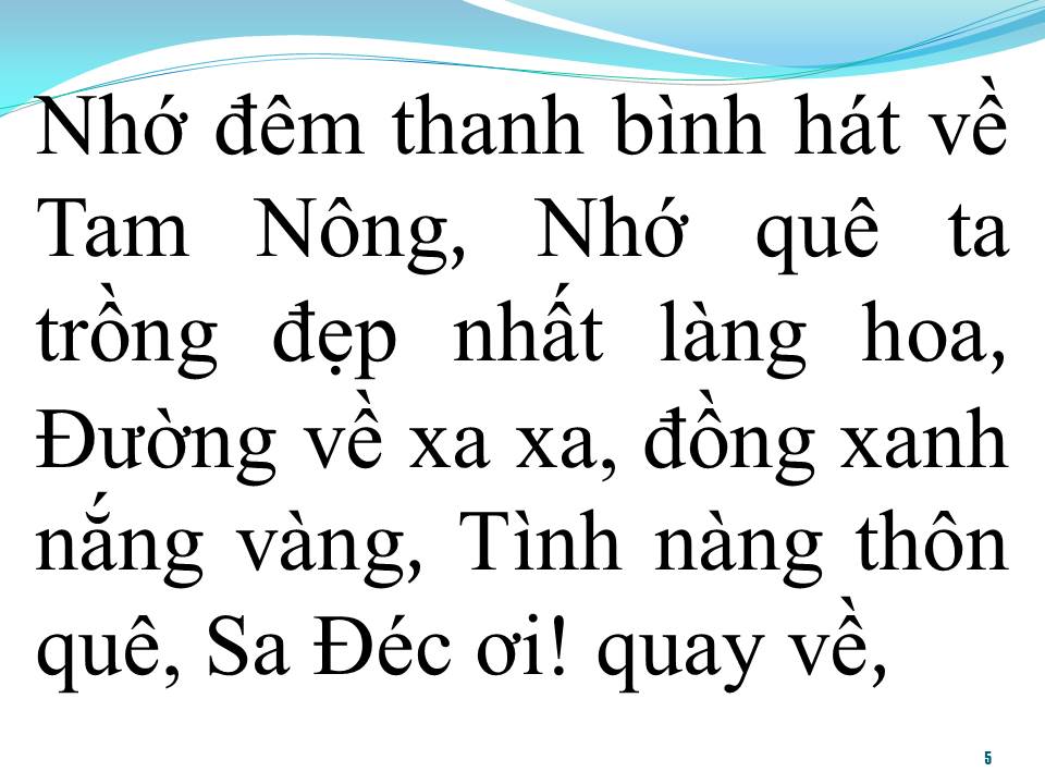 Lời bài hát ĐỒNG THÁP QUÊ MÌNH
