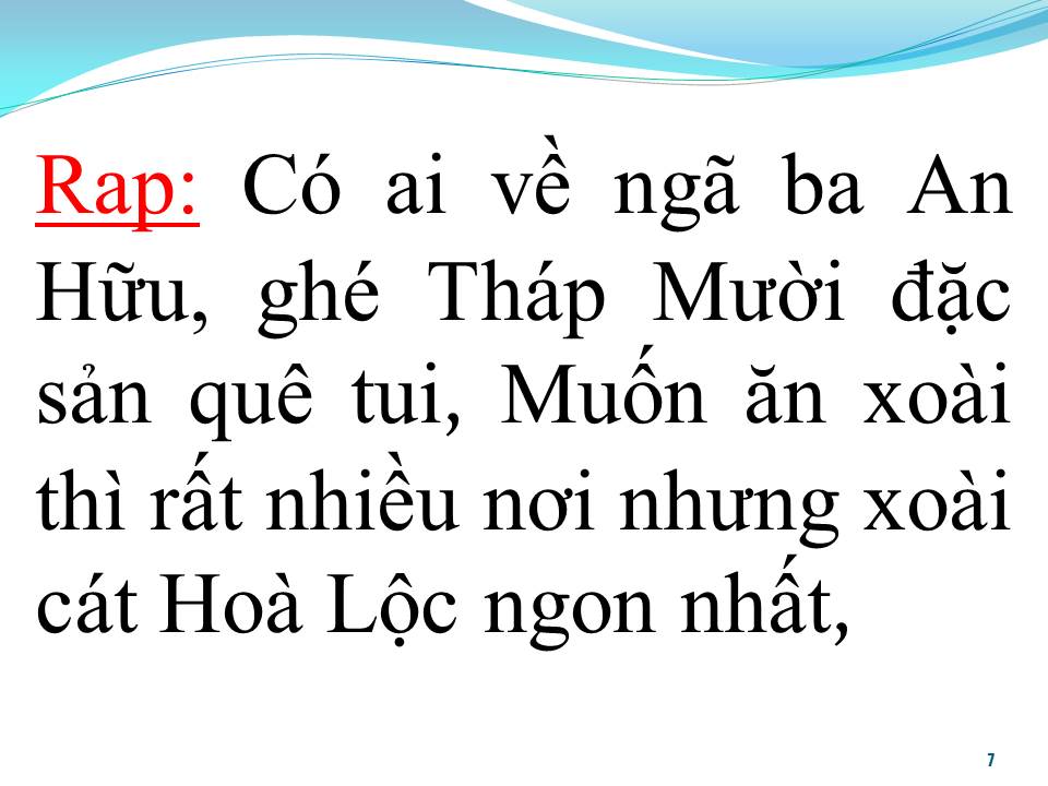 Lời bài hát ĐỒNG THÁP QUÊ MÌNH