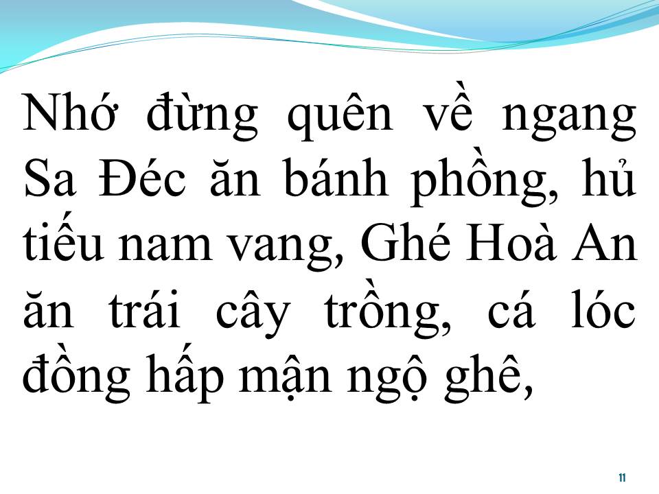 Lời bài hát ĐỒNG THÁP QUÊ MÌNH