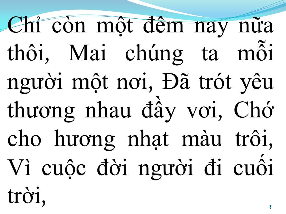 Lời bài hát TRƯỚC GIỜ TẠM BIỆT
