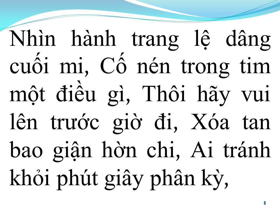 Lời bài hát TRƯỚC GIỜ TẠM BIỆT