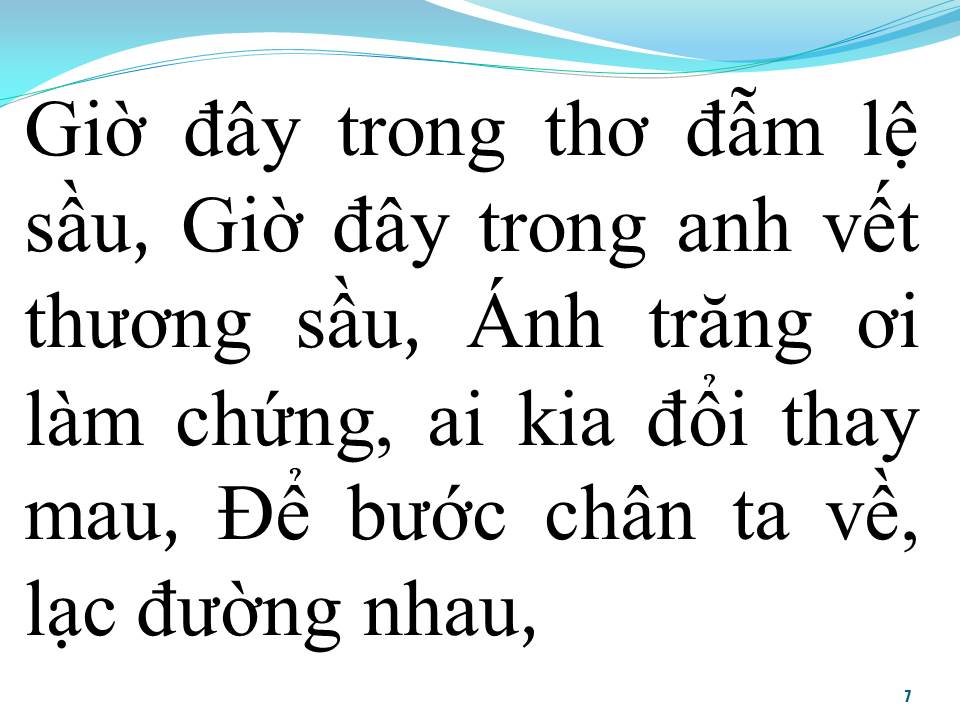 Lời bài hát ÁNH TRĂNG ĐÊM BUỒN