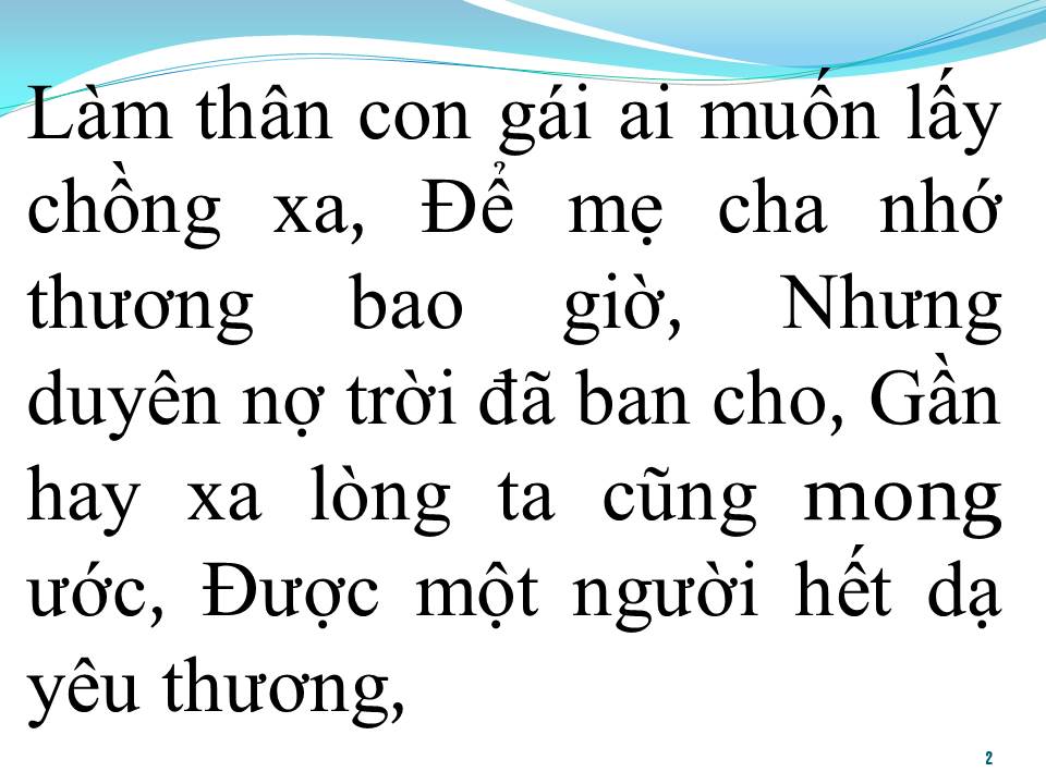 Lời bài hát THÂN PHẬN CON GÁI