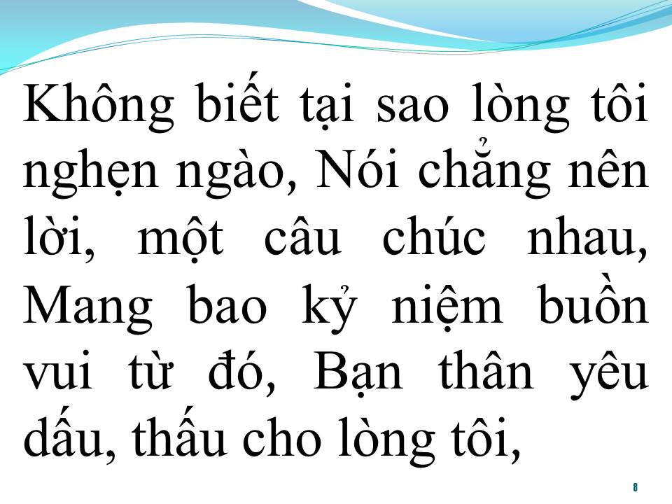 Lời bài hát NHỮNG DÒNG LƯU NIỆM