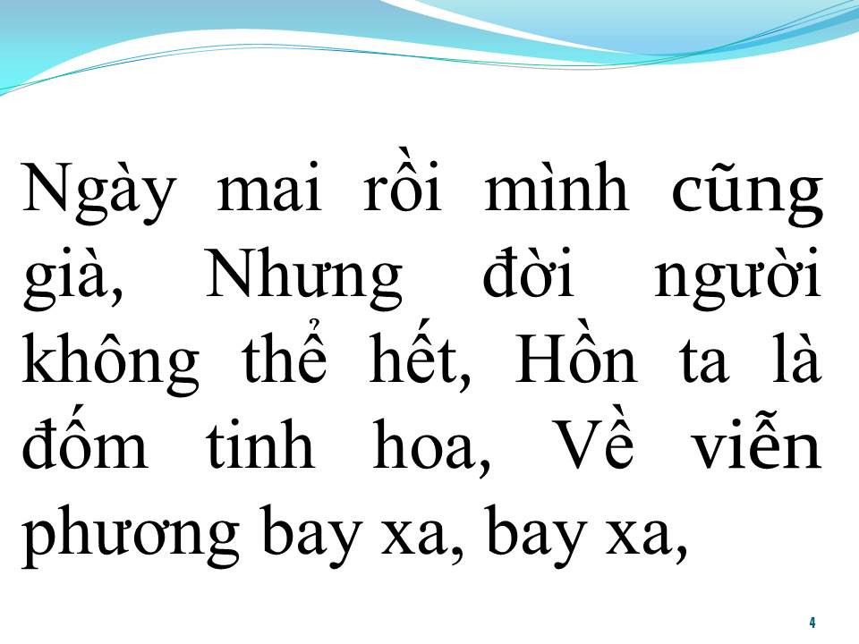 Lời bài hát RỒI CŨNG GIÀ