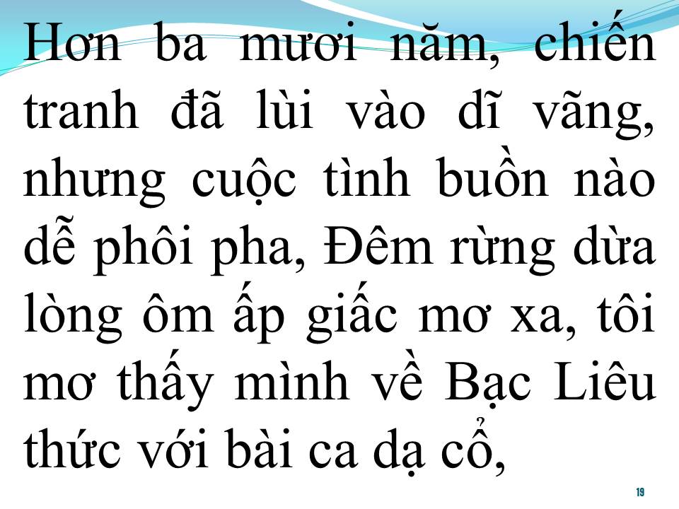 Lời bài hát LỠ MỘT CHUYẾN VỀ (TÂN CỔ)