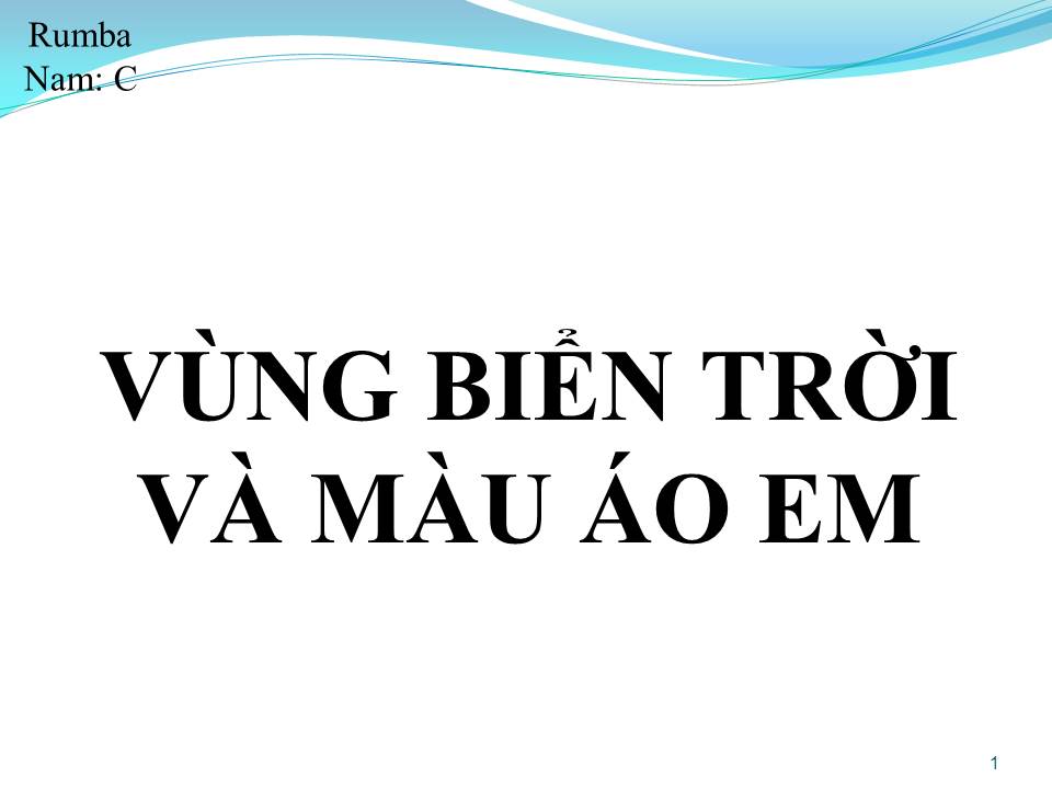 Lời bài hát VÙNG BIỂN TRỜI VÀ MÀU ÁO EM