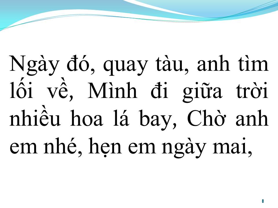 Lời bài hát VÙNG BIỂN TRỜI VÀ MÀU ÁO EM