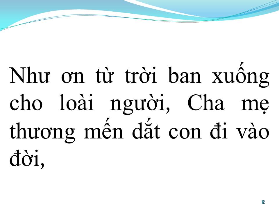 Lời bài hát CẦU CHO CHA MẸ 5