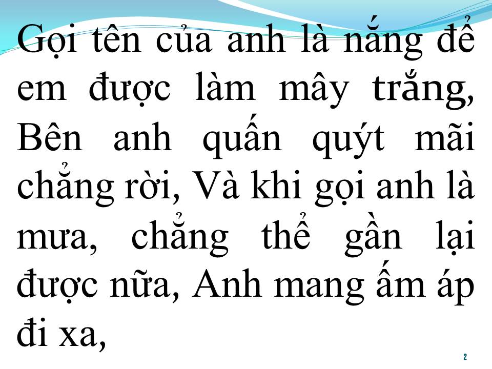 Lời bài hát TÌNH YÊU MÀU NẮNG