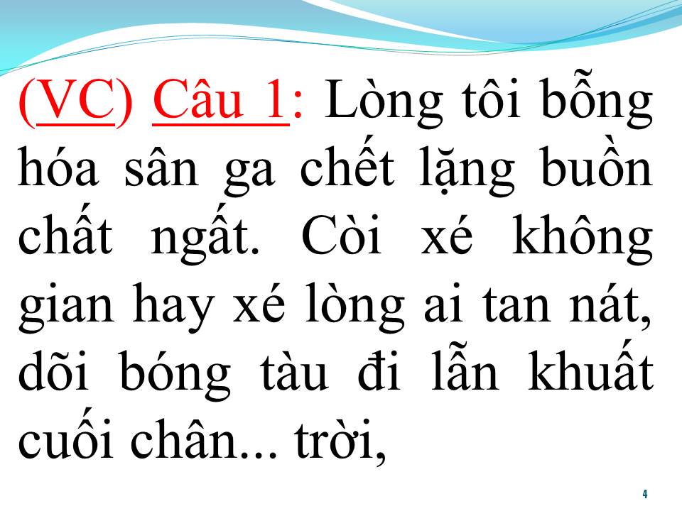 Lời bài hát GA BUỒN (TÂN CỔ)