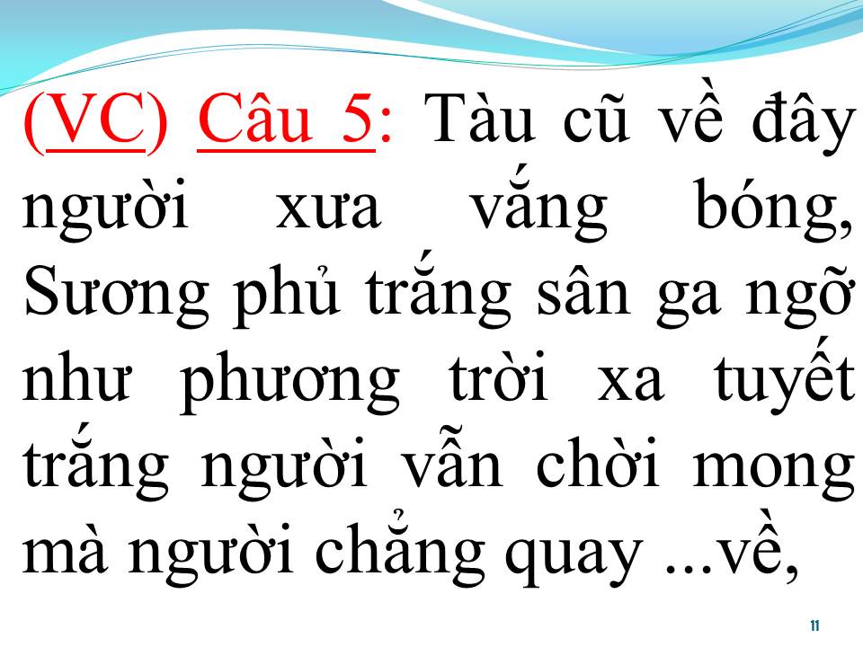 Lời bài hát GA BUỒN (TÂN CỔ)