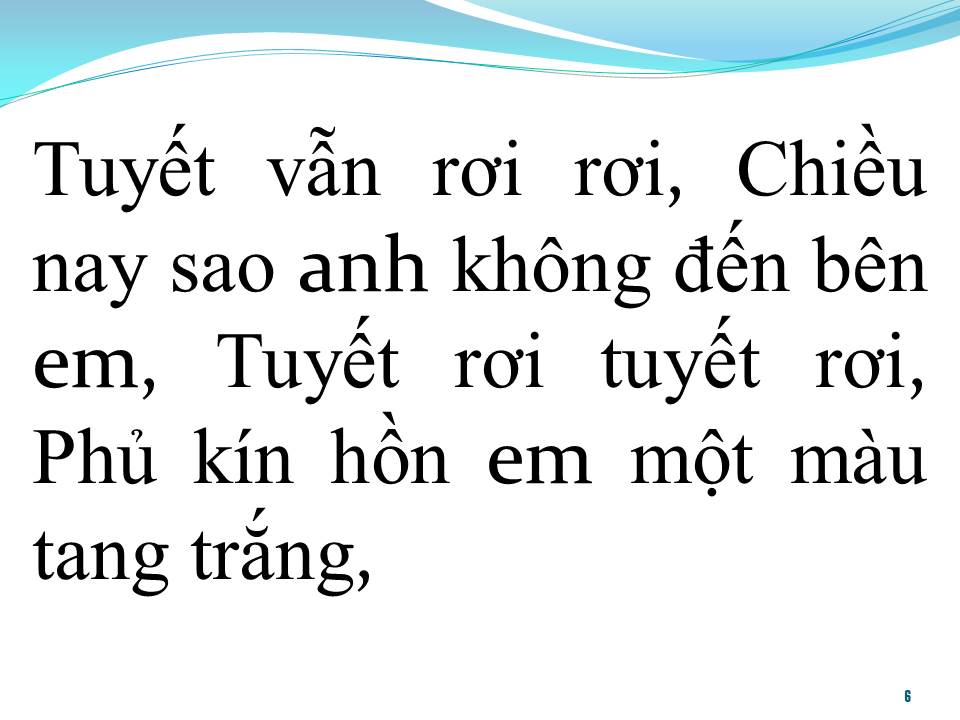 Lời bài hát TUYẾT RƠI