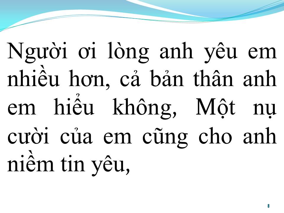 Lời bài hát TRÁI TIM ANH THUỘC VỀ EM