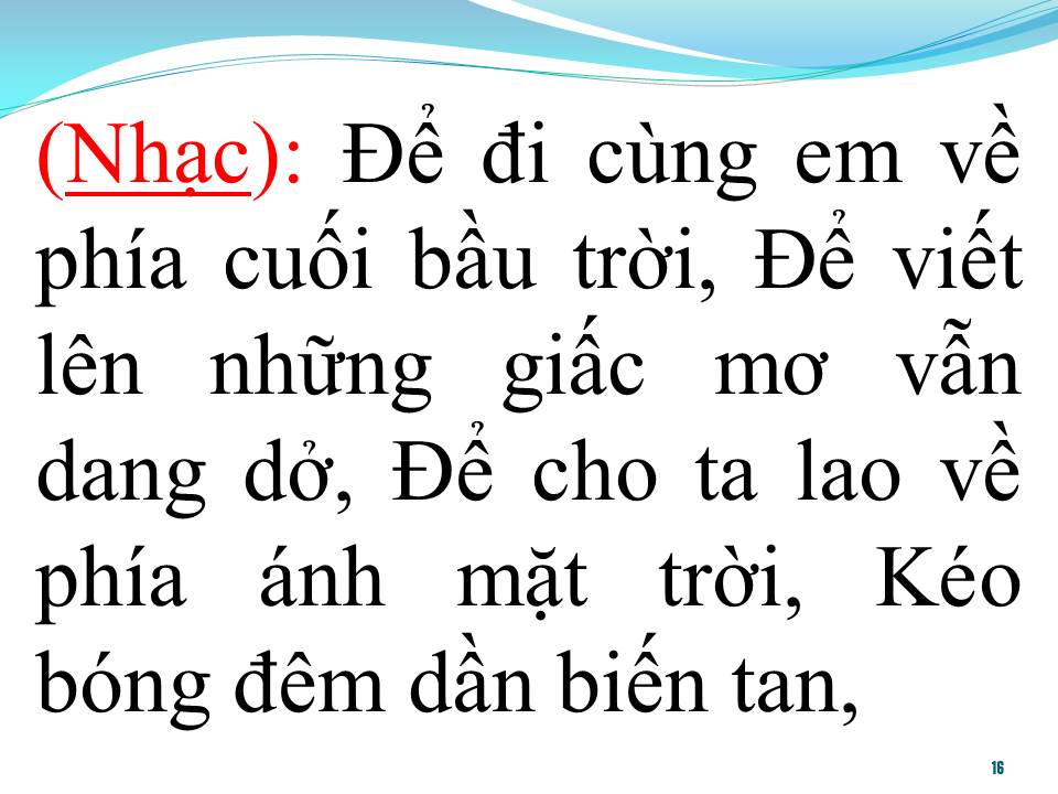 Lời bài hát NGÀY KHÁC LẠ