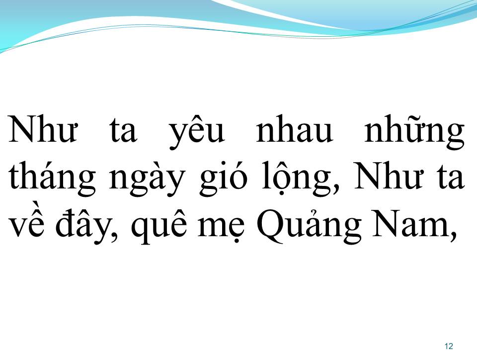 Lời bài hát VỀ VỚI QUẢNG NAM