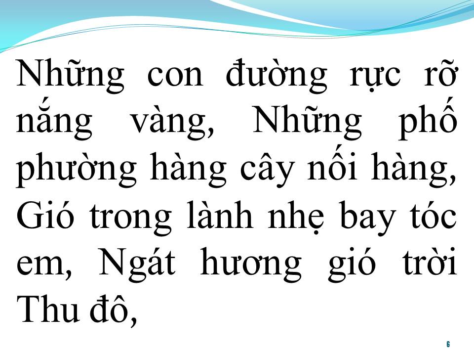 Lời bài hát HÀ NỘI NHỮNG CÔNG TRÌNH