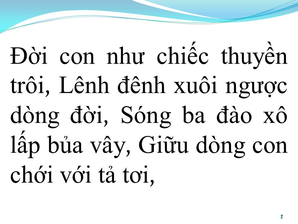 Lời bài hát CHO CON THẤY CHÚA
