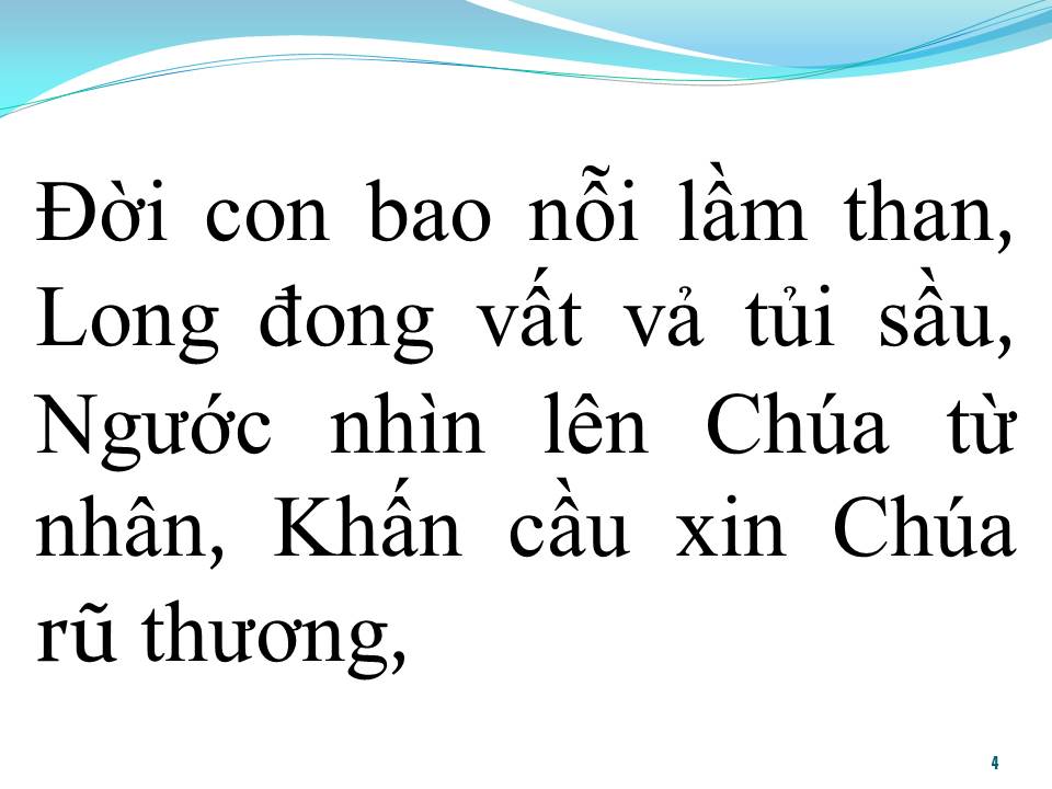 Lời bài hát CHO CON THẤY CHÚA