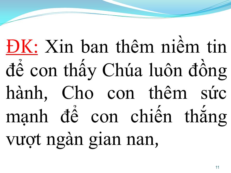 Lời bài hát CHO CON THẤY CHÚA