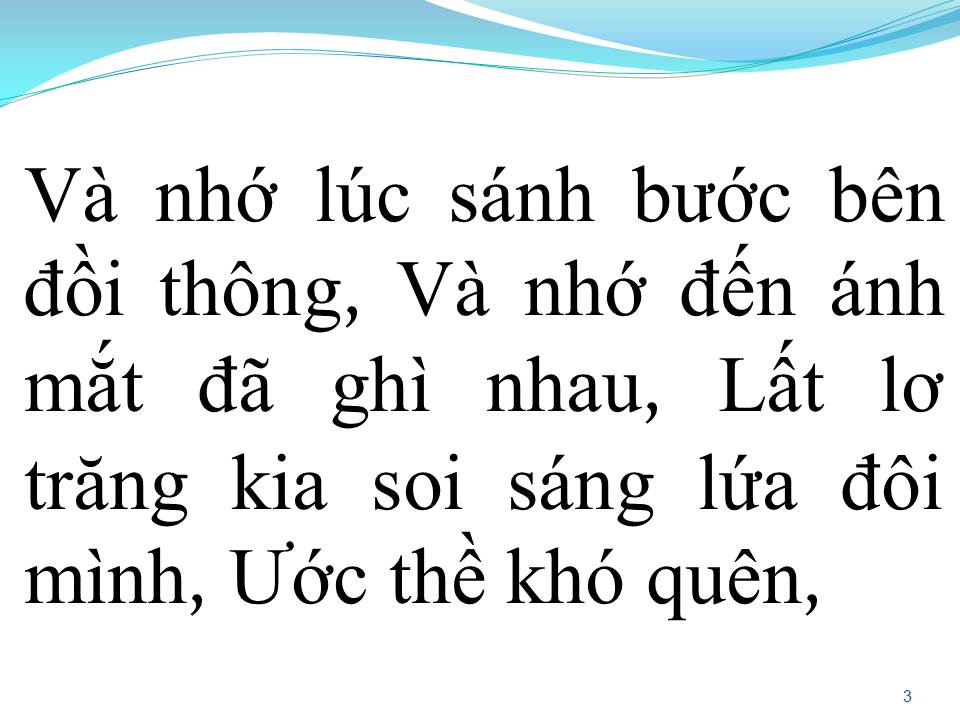 Lời bài hát TRĂNG THỀ