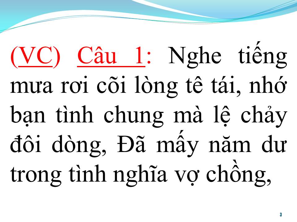 Lời bài hát NHỚ VỢ HIỀN (TÂN CỔ)