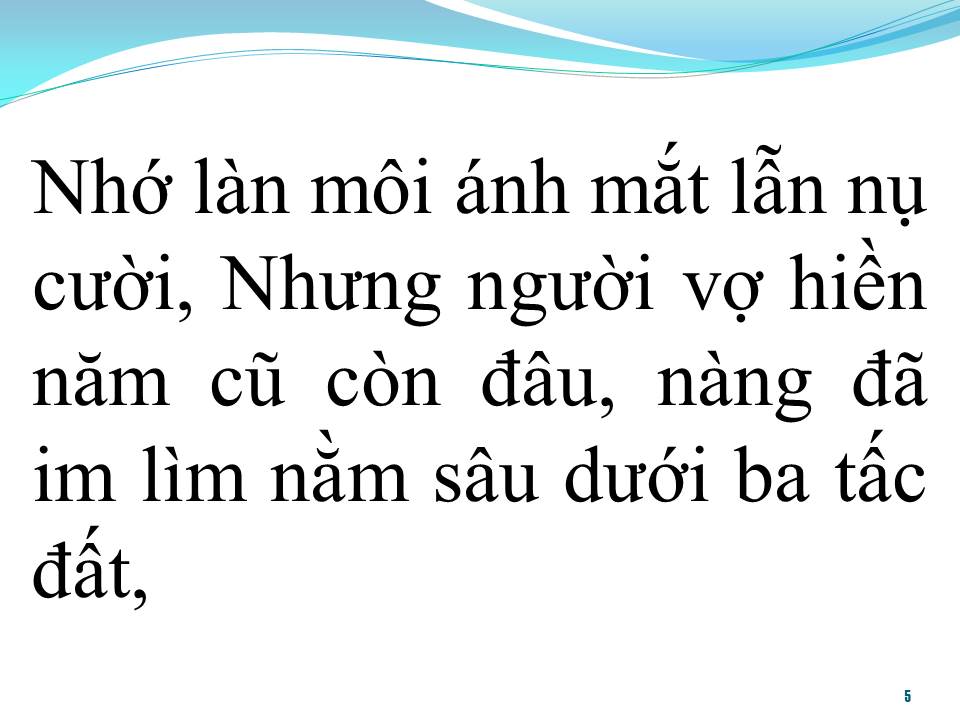 Lời bài hát NHỚ VỢ HIỀN (TÂN CỔ)
