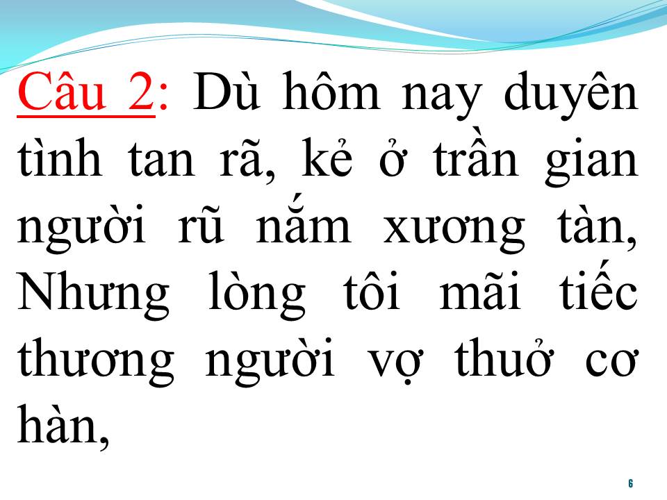 Lời bài hát NHỚ VỢ HIỀN (TÂN CỔ)