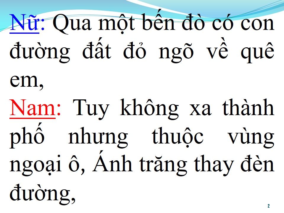 Lời bài hát ĐỐI DIỆN NHÀ EM (SONG CA)