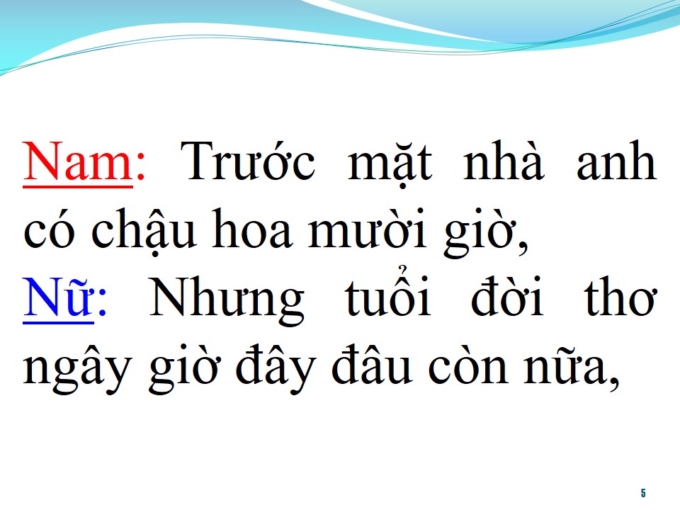 Lời bài hát ĐỐI DIỆN NHÀ EM (SONG CA)