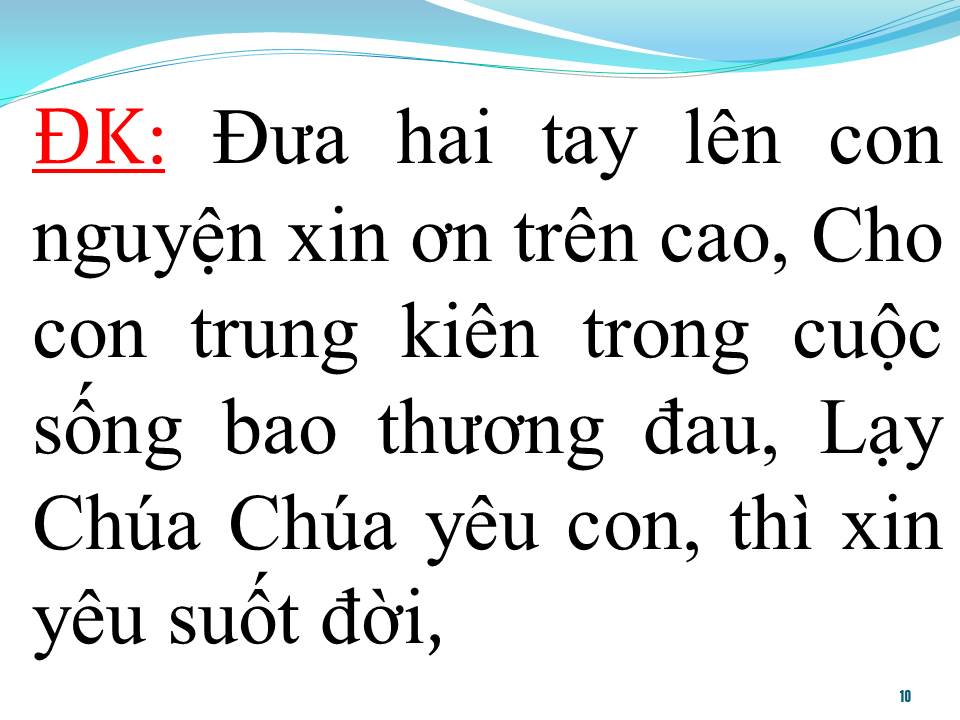 Lời bài hát MỘT LẦN DÂNG HIẾN