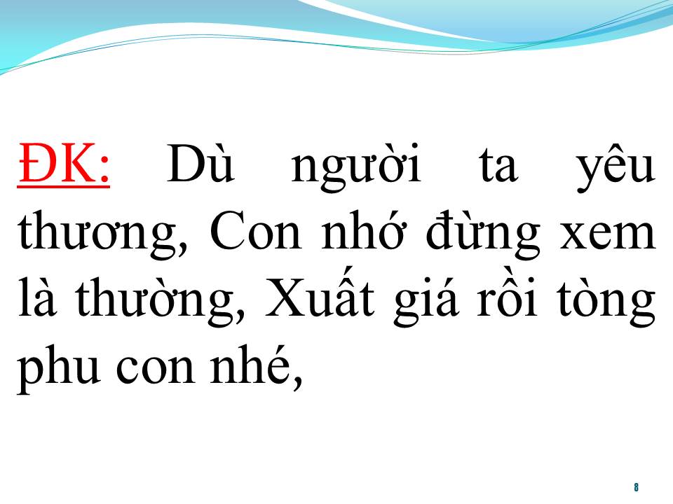 Lời bài hát CON GÁI CỦA MẸ